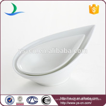 New product design ceramic hotel banquet plate